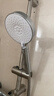 恒洁（HEGII）花洒喷头 水型流量调节空气增压手持大水量花洒喷头HMS318-120 实拍图