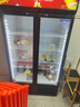 格点大容量饮料柜商用冰柜直冷藏展示柜酒水柜纯风冷无霜保鲜柜超市玻璃门冰箱立式啤酒柜 双门下机组直冷 7挡调温基础款 实拍图