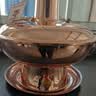 炊老爷铜火锅碳电两用鸳鸯锅家用纯铜锅火锅专用锅木炭插电火锅涮肉锅具 遥控调温【4-6人】 32cm 鸳鸯锅 实拍图