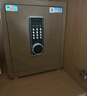 虎牌保险柜家用小型床头保险箱办公财务专用 密码指纹WIFI远程全钢防盗可入墙固定入衣柜保管箱 45cm高 咖色（三层） 密码款(密码+钥匙) 实拍图