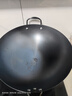 京严铁锅章丘炒锅正宗老式无涂层精铁不粘炒菜锅家用圆底煎锅燃气专用 【宗师级｜古法技艺】适合5-7人 带耳 34cm 【三次开锅发货｜不粘不锈｜好养锅】 实拍图