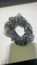 皇家莎莎发饰发圈串珠布艺头花韩国头饰手工花朵发绳盘发马尾头绳 灰色GA 实拍图