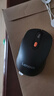 联想（Lenovo） 无线蓝牙双模鼠标 便携办公鼠标 人体工程学设计 适用台式机一体机笔记本平板 Howard黑色 实拍图