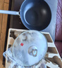 三禾0涂层炒锅无涂层不粘锅304钛不锈钢电磁炉通用炒菜锅30cmLC30S16 实拍图
