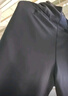 罗蒙（ROMON）休闲裤男商务休闲时尚职业西装裤弹力修身加绒裤子男装藏青色40 实拍图