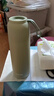 苏泊尔（SUPOR）保温杯女士不锈钢大容量水杯高颜值茶杯车载便携杯子教师节礼物 灰豆绿500ml【24小时保温】 实拍图