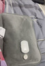 彩虹热水袋暖手宝充电暖宝宝暖水袋注水暖手袋热敷暖肚子暖脚 灰色 实拍图
