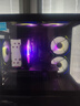 宁美 定制 N系列 台式电脑机箱风扇 主机散热风扇 LED 炫光 12CM 静音 降温 /单拍不发货/搭配主机下单 棱镜6PRO ARGB 黑色 实拍图