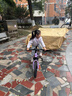 凤凰儿童自行车轻量镁合金学生小孩单车带辅助轮3-6-10-12岁小中大童 【顶配-碟刹一体轮】星云紫丨大礼包+98%已安装 16寸（目前身高115-125cm选择） 实拍图