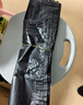垃圾袋家用手提式中大号黑色背心式厨房拉收卫生间塑料袋 50只加宽加长特厚40*60cm 实拍图