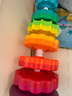 乐乐鱼（leleyu）早教儿童玩具彩虹叠叠转转乐套叠圈1-3岁宝宝益智男女孩生日礼物 实拍图
