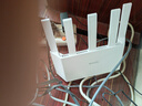 Tenda腾达路由器【千兆WiFi6+穿墙王】无线AX3000信号增强家用放大器Mesh限时补贴金榜一名云霄白立式 实拍图