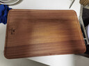 双枪乌金檀木整木菜板 百年龄砧板家用切菜案板抗菌实木菜板45*30*2.5 实拍图