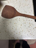 双枪（Suncha）乌金檀木锅铲加长防烫家用无漆无蜡炒菜木铲子 实拍图