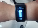 VGOS华为机鸿蒙系统苹果机iOS适用血压监测智能手环心率血氧睡眠检测成人高精度运动健康手表 升级版曜石黑【消息/来电提醒】 实拍图