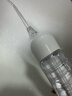 博皓（prooral）电动冲牙器正畸呵护便携洗牙器冲洗器水牙线牙齿冲洗器牙齿清洁器牙垢牙缝深度清洁牙套口腔清洗器 白色 实拍图