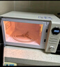 美的（Midea）复古奶油风高颜值微波炉 小型家用迷你20L五档速热均匀加热易清洁转盘式M2F M2F复古奶油风微波炉 20L 实拍图