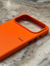 逸登龙 官旗beats手机壳17promax苹果iPhone17pro带相机按键防摔保护套MagSafe磁吸简约撞色高级感全包边 [山脉橙]自带相机按键-全包不漏边框 iPhone 17ProMax 实拍图