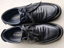 红蜻蜓新款男士舒适牛皮鞋舒适软底宽楦商务休闲皮鞋WJA332201E黑色40 实拍图