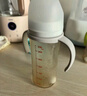 贝亲（Pigeon）PPSU宽口径双把手奶瓶240ml M号奶嘴 3个月+ AA270 实拍图