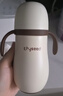 世喜婴儿保温杯幼儿小月龄316L不锈钢吸管学饮杯外出保温奶瓶学生套款 实拍图