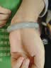 印象眸 A货翡翠宽边玉手镯女款飘绿玉镯子内径约57-58mm 晒单实拍图