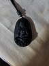 普陀山黑曜石吊坠本命佛吊坠本命佛护身符项链生日礼物男 实拍图