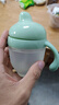 爱咔威（igroway）硅胶鸭嘴杯IKV婴幼儿水杯吸管杯4个月大宝宝开学学饮杯 160ml 绿 实拍图