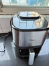 美的（Midea）空气炸锅蒸汽炎烤2.0免翻面26新款 0氟陶瓷涂层家用大容量6.5L 可视窗口烤箱蒸烤一体MF-KZC6518 实拍图