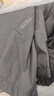 罗蒙（ROMON）鹅绒羽绒服男中长款加厚保暖可拆连帽冬季外套男Q26黑色190 实拍图