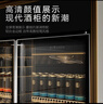 小鸭网红酒水展示柜商用啤酒柜冷藏三色灯光展示柜水果保鲜便利店酒吧KTV免倒水防雾风冷饮料柜 【经典款】双门1000*600*1830一级能效 实拍图