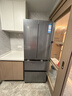 海尔（Haier）「小红花系列」412L法式多门母婴冰箱594mm专业超薄零嵌BCD-412WGHFDB5GYU1国家补贴 实拍图