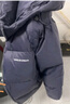 雪中飞25年秋冬新款羽绒服男女短款连帽时尚面包服90绒加厚保暖外套 实拍图