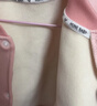 儿童秋冬季新款加绒加厚棒球服外套男女童时尚百搭上衣宝宝洋气装 粉色 120码（建议身高105-115cm) 实拍图