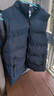 【清仓捡漏】马甲男士休闲百搭加厚秋冬防寒保暖坎肩加棉背心 蓝色 3XL 建议150-165斤 实拍图
