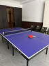 双鱼 乒乓球桌室内家用可折叠乒乓球台（ 京仓速发+网架）耐用JD500 实拍图