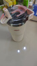 爱仕达（ASD）网红吸管杯水杯保温杯大容量办公车载不锈钢杯子 RWS62B16WG-W 实拍图