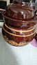 百年正和泡菜坛子四川家用红柚土陶老式酸菜坛陶瓷加厚酸菜密封腌咸菜坛子 加厚【4斤】送不锈钢菜夹 实拍图