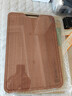 双枪乌金檀菜板 百年龄整木砧案板家用切菜食品抗菌防霉实木40*27*2.5 实拍图