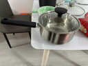 苏泊尔（SUPOR）奶锅泡面锅304不锈钢宝宝辅食锅汤锅热牛奶小奶锅电磁炉燃气通用 实拍图