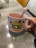 可爱fufu生日蛋糕马克杯带盖勺陶瓷杯送女生高颜值有意义生日礼物 汉堡生日蛋糕杯+勺1个350ml 实拍图
