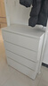 宜家（IKEA）MALM马尔姆卧室家用斗柜收纳柜床边柜抽屉柜简约杂物柜 四屉柜白色 其他 实拍图