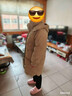 雪中飞服饰五折2025冬新款女士中长款羽绒服百搭时尚休闲气质大口袋 卡其色|7101 L /165/88A 实拍图