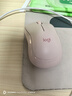 罗技（Logitech）M221轻音鼠标 无线鼠标 办公鼠标 对称鼠标 带无线微型接收器 茱萸粉 实拍图