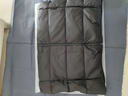 京东京造【air+零压排骨羽绒】轻薄羽绒服男外套冬90鸭绒立领 曜石黑L 实拍图