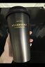星巴克（Starbucks）流金款推盖不锈钢桌面杯430ml保温保冷水杯年货节礼物 实拍图