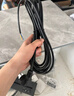 TOWE同为16A大功率三芯自接线裸尾线插头带线电源线 2.5平方 2米 TW-F-25G16 2M 实拍图