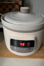 小熊（Bear）电炖锅 电炖盅 煲汤锅 炖汤锅 电砂锅 煮粥锅 婴儿熬粥家用可预约白瓷 2-3人用 DDG-E20M1米黄色2L 实拍图