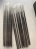 双枪316L不锈钢筷子防滑不发霉家用筷酒店公筷餐具 锦鲤圆筷10双 实拍图