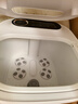 美的（Midea）泡脚桶足浴盆加热保暖自动按摩洗脚盆暖脚高深桶泡小腿可拆洗新年礼物生日送男女友MK-AJ0202 实拍图